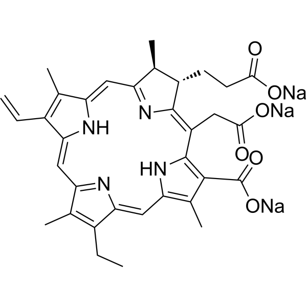 Chlorin e6 trisodium 72984-36-2